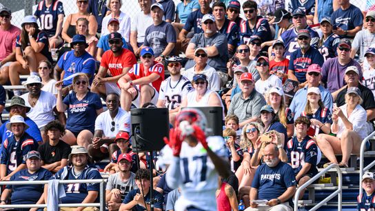 Photos: Adam Richins' top shots from Patriots padded camp practice  taken at Gillette Stadium (Patriots)